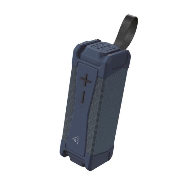 مكبر صوت لاسلكي SoundWave من أسلي جلوبال تصميم مقاوم للماء|أزرق مكبر صوت لاسلكي SoundWave من أسلي جلوبال تصميم مقاوم للماء|أزرق